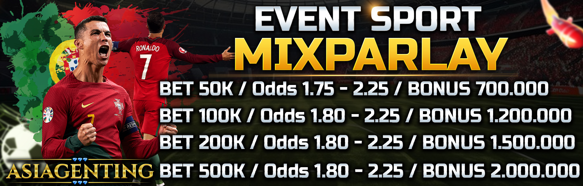 EVENT SPORT MIX PARLAY